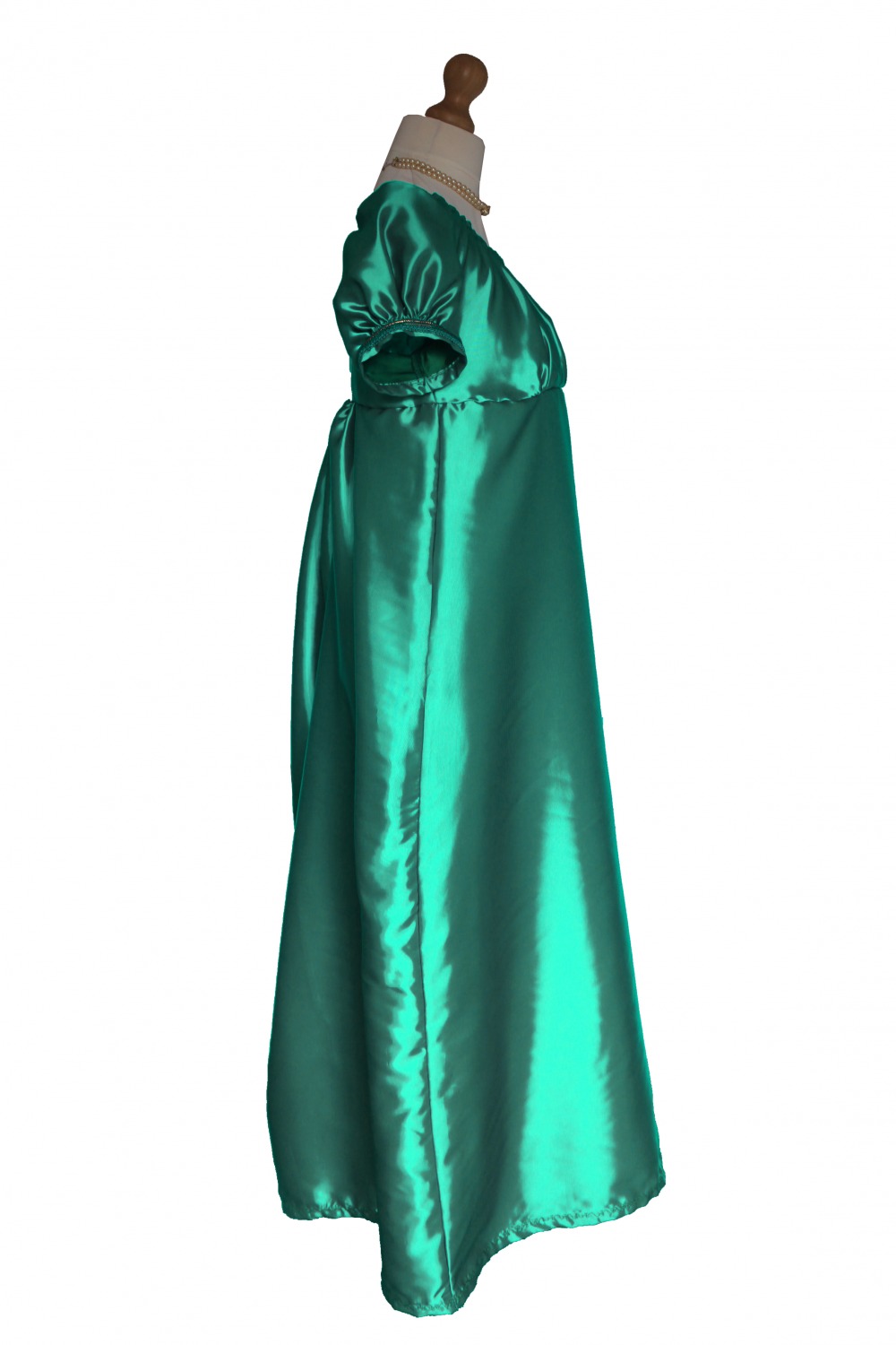 For Sale Ladies Regency Georgian Jane Austen Evening Ballgown Costume Size 10 - 12 UK Ready To Go! Image